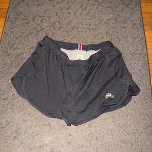 Tracksmith Charcoal Session Shorts Small